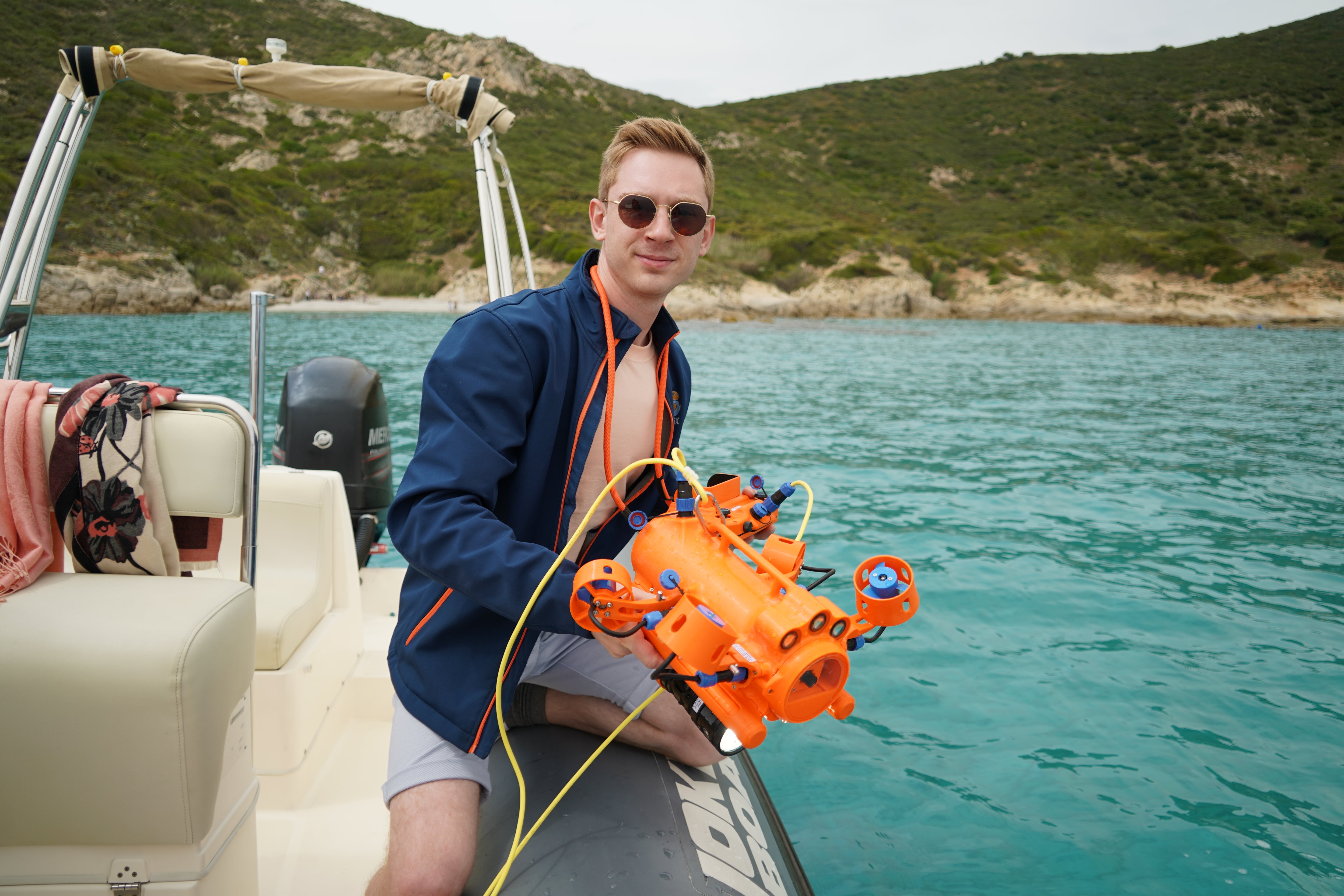 BentiX drone sous-marin prêt à être déployé - modularité