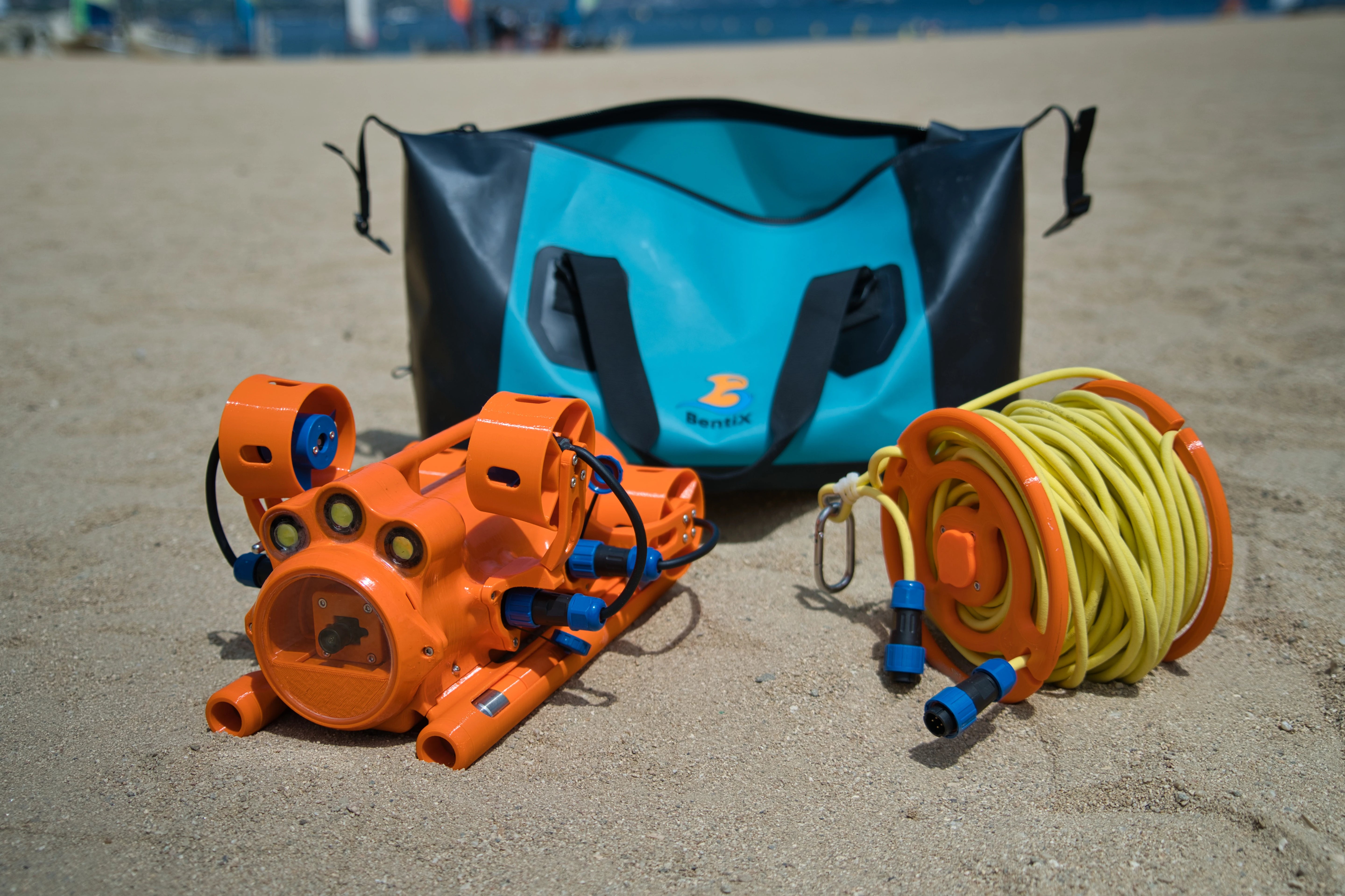 Kit complet BentiX Essential : drone, sac et enrouleur 30 m