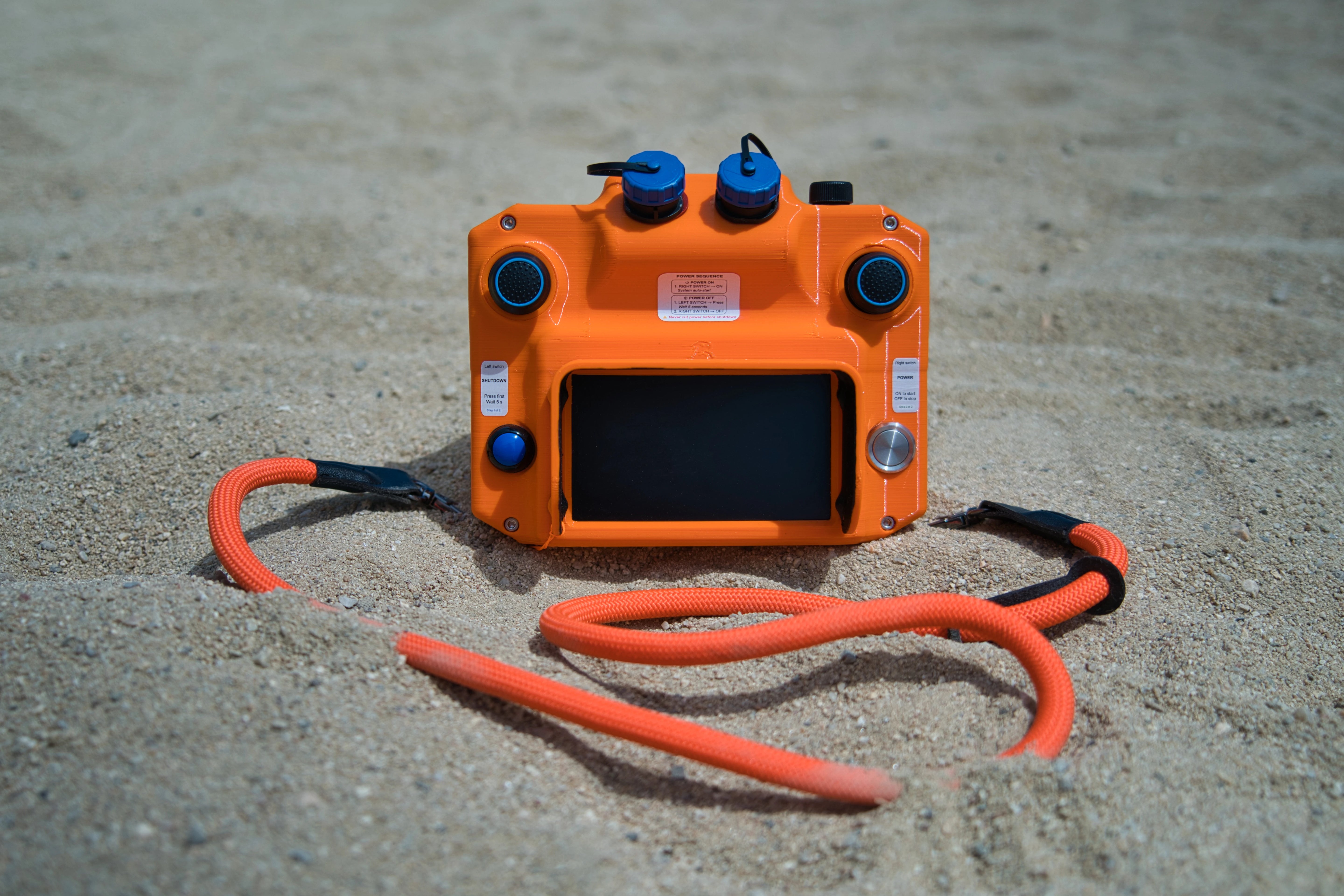 Télécommande à écran du drone sous-marin BentiX Essential